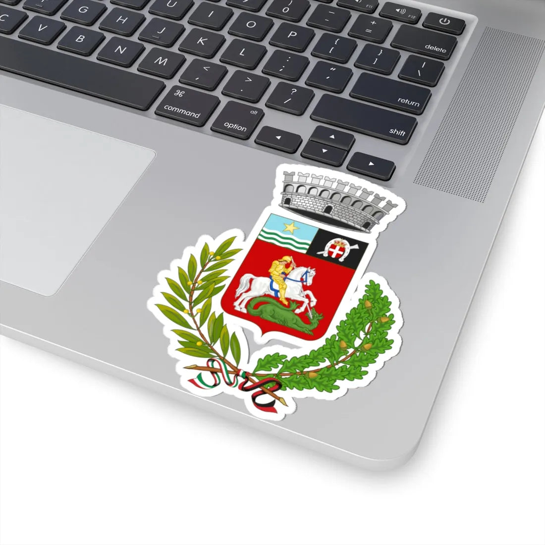 Hône-Stemma (Italy) (Coat of Arms) STICKER Vinyl Kiss-Cut Decal - The Sticker Space
