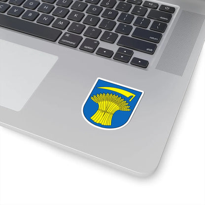 Hüntwangen-blazon (Switzerland) (Coat of Arms) STICKER Vinyl Kiss-Cut Decal - The Sticker Space