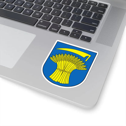 Hüntwangen-blazon (Switzerland) (Coat of Arms) STICKER Vinyl Kiss-Cut Decal - The Sticker Space