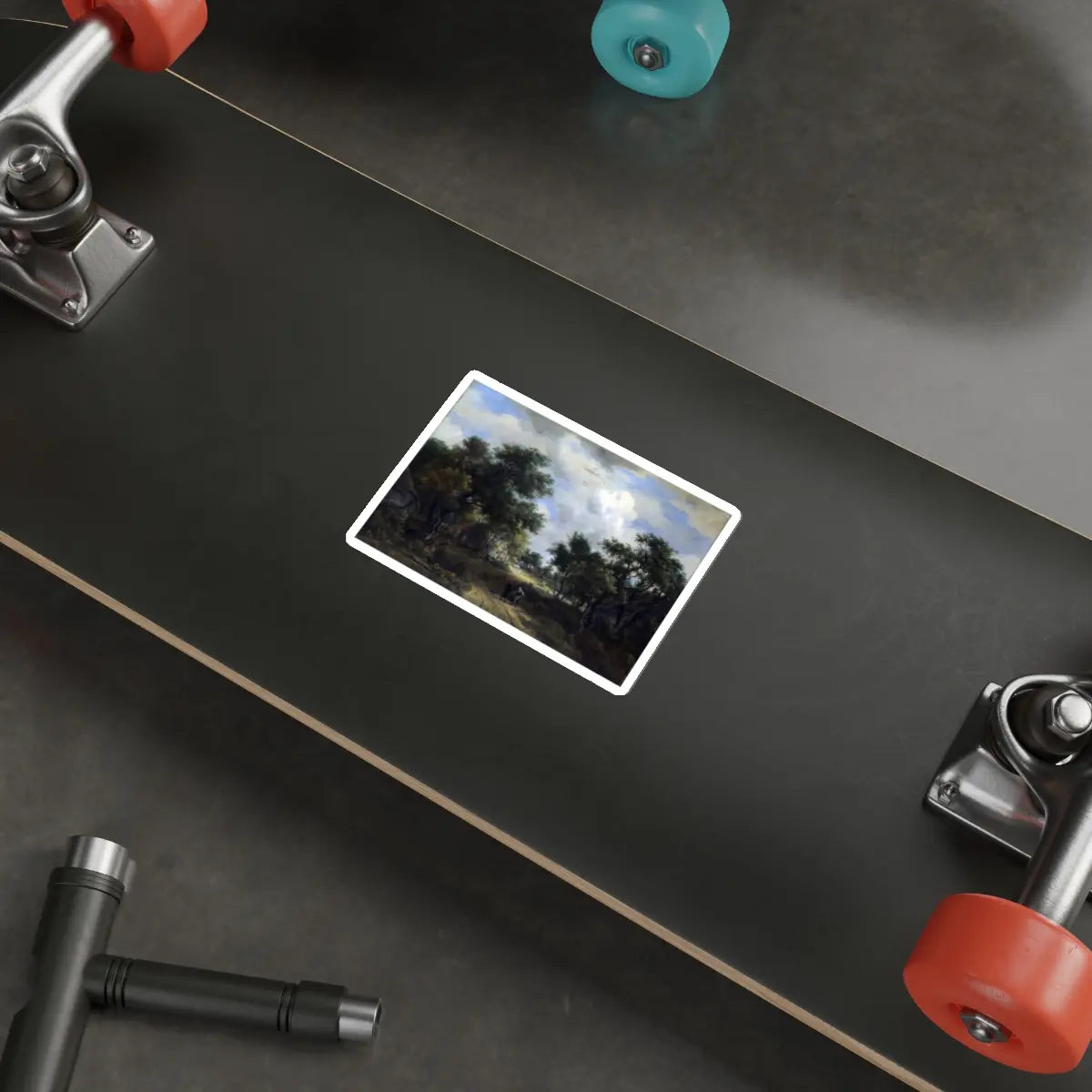 SKU:95820300885970204663 Sticker types:White Shape:Die-Cut Sizes:4" × 4"