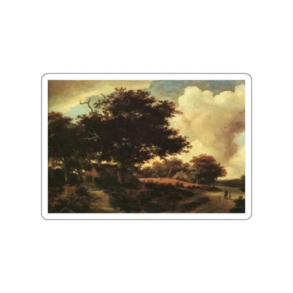 HOBBEMA, Meyndert - Landscape (Artwork) STICKER Vinyl Die-Cut Decal White Die-Cut 4 Inch - The Sticker Space