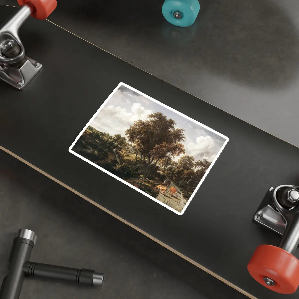 SKU:20289141994180313734 Sticker types:White Shape:Die-Cut Sizes:6" × 6"