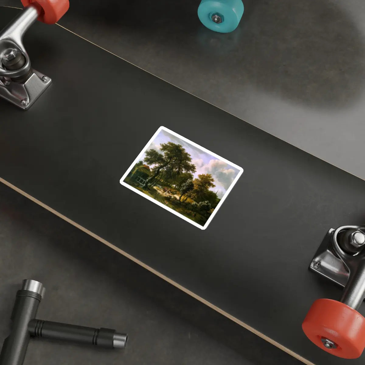 SKU:22760952165664871206 Sticker types:White Shape:Die-Cut Sizes:4" × 4"