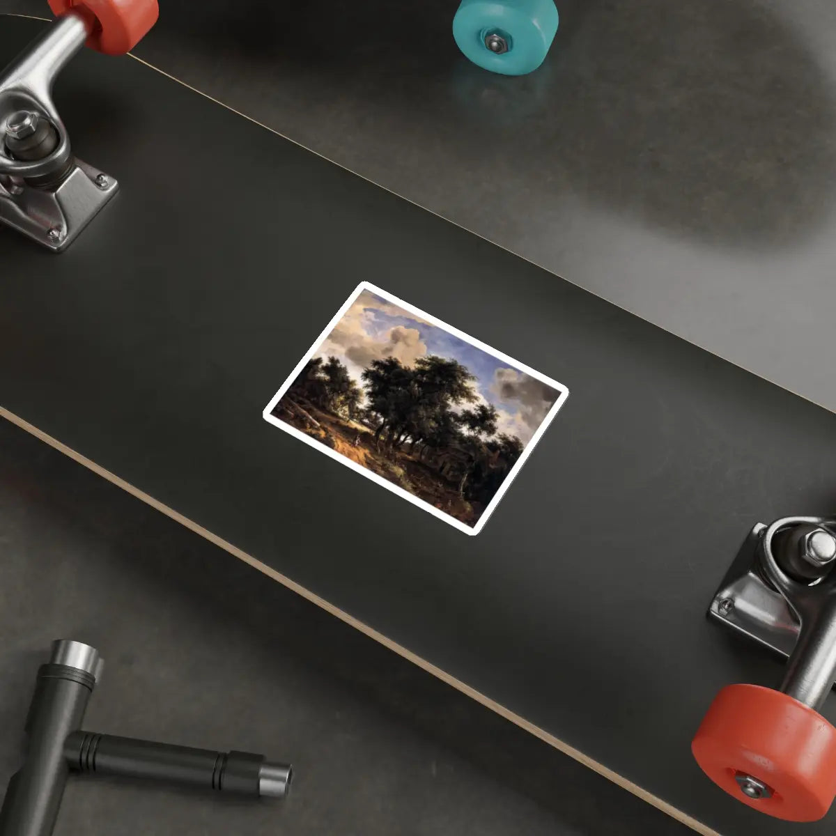 SKU:13728928180469501462 Sticker types:White Shape:Die-Cut Sizes:4" × 4"