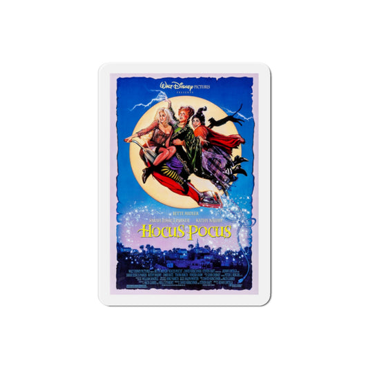 Hocus Pocus 1993 Movie Poster Die-Cut Magnet-2" x 2"-The Sticker Space