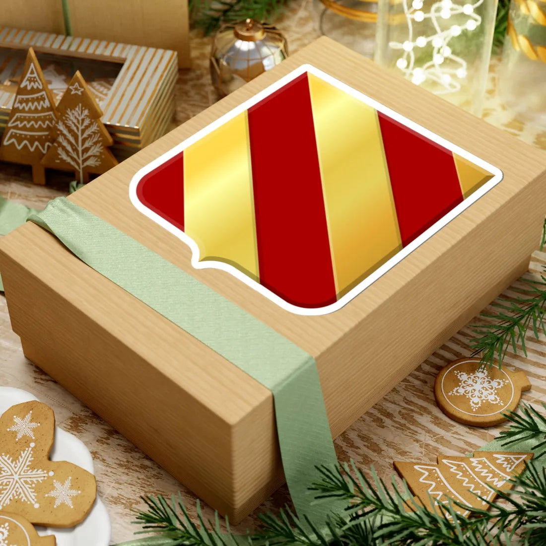 Hodenpijl wapen (Netherlands) (Coat of Arms) STICKER Vinyl Kiss-Cut Decal - The Sticker Space