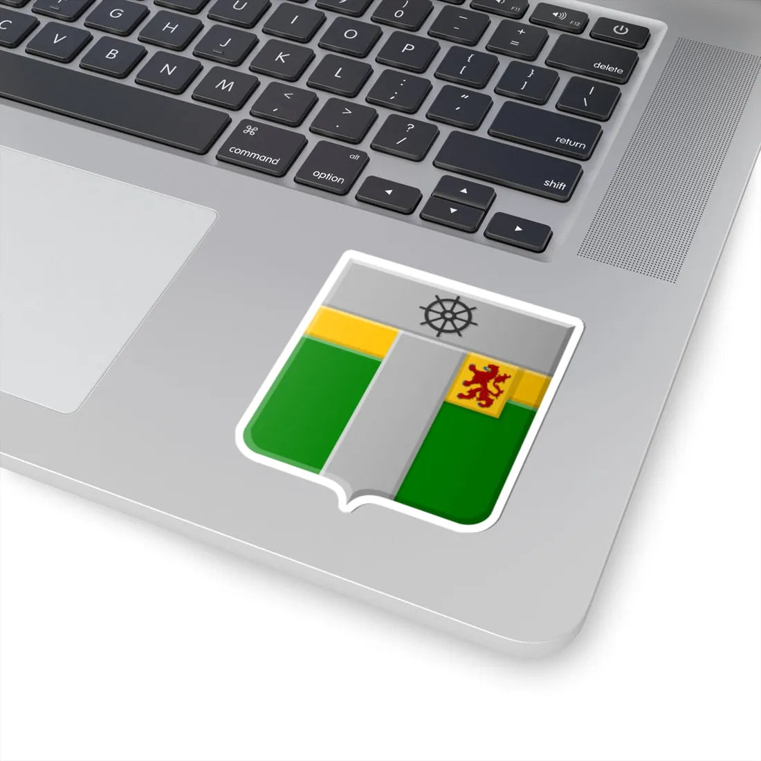 Hoek van Holland wapen (Netherlands) (Coat of Arms) STICKER Vinyl Kiss-Cut Decal - The Sticker Space