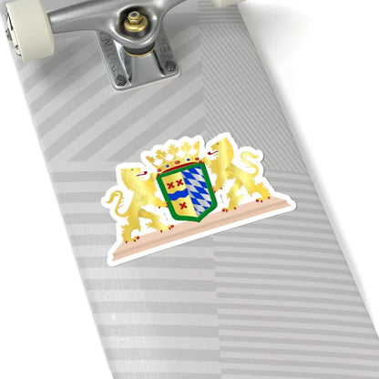 Hoeksche Waard wapen (Germany) (Coat of Arms) STICKER Vinyl Kiss-Cut Decal - The Sticker Space
