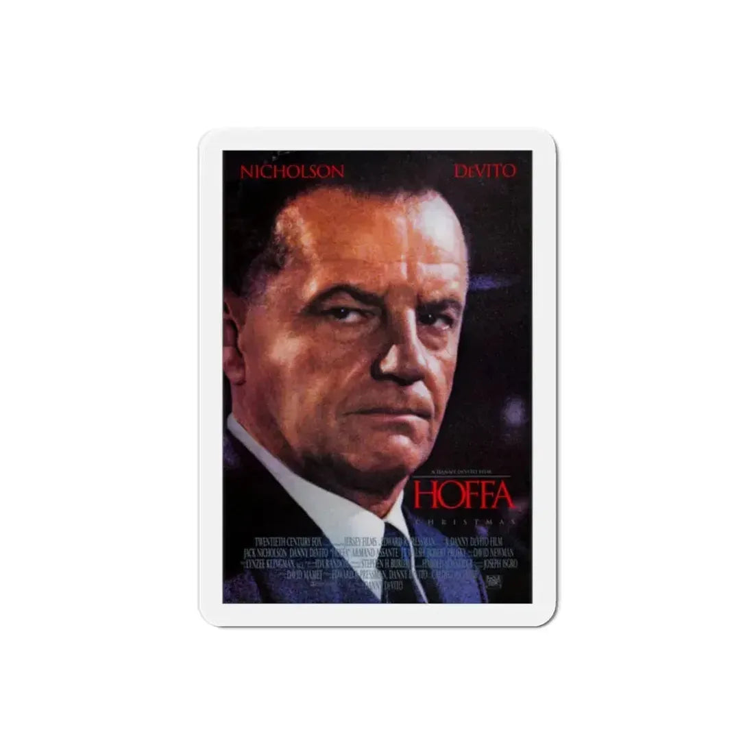 Hoffa 1992 Movie Poster Refrigerator Magnet 2 Inch - The Sticker Space