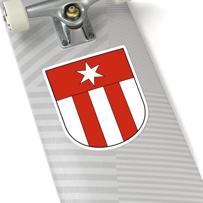 HofstettenFlüh-blazon (Switzerland) (Coat of Arms) STICKER Vinyl Kiss-Cut Decal - The Sticker Space