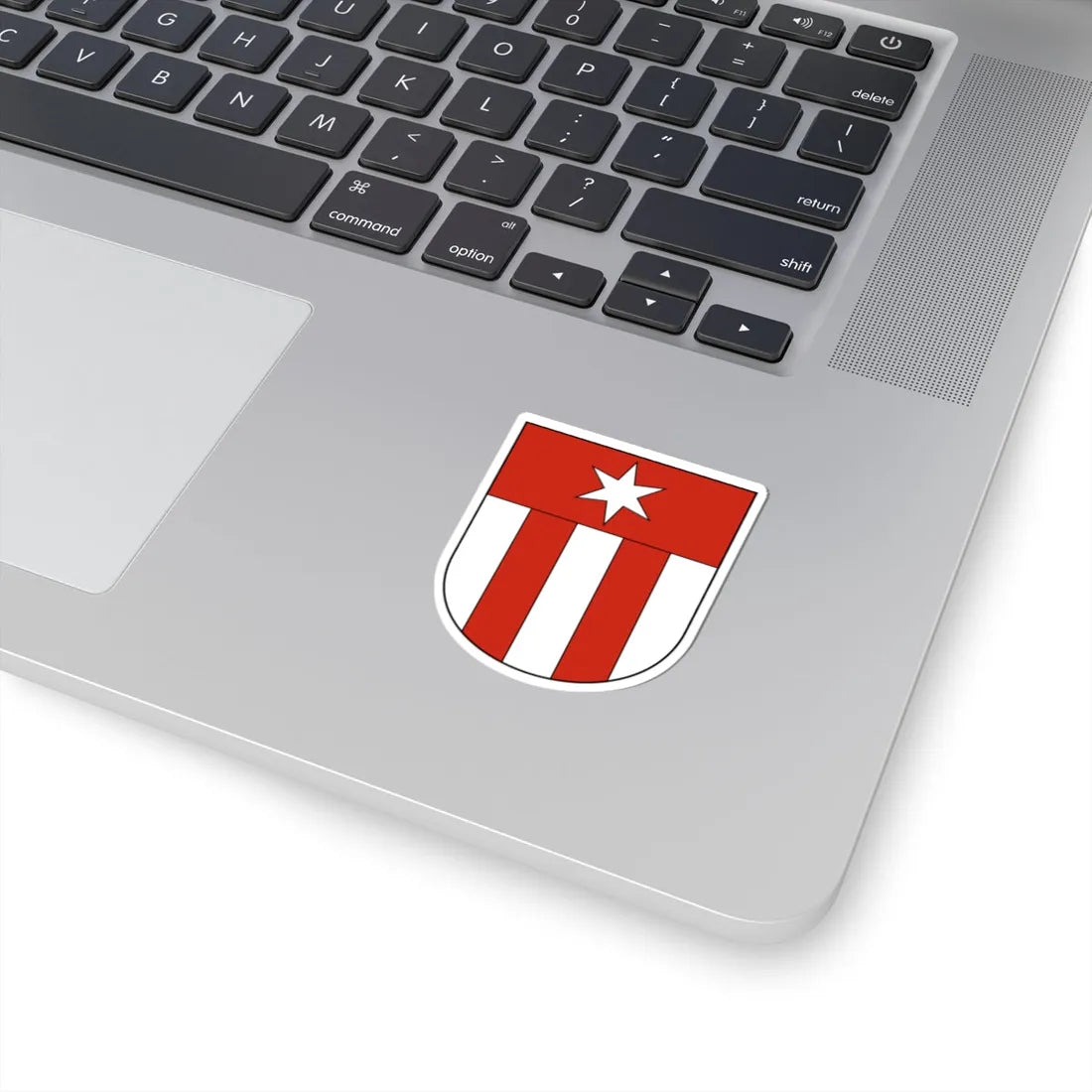 HofstettenFlüh-blazon (Switzerland) (Coat of Arms) STICKER Vinyl Kiss-Cut Decal - The Sticker Space