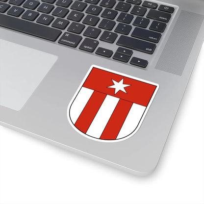 HofstettenFlüh-blazon (Switzerland) (Coat of Arms) STICKER Vinyl Kiss-Cut Decal - The Sticker Space