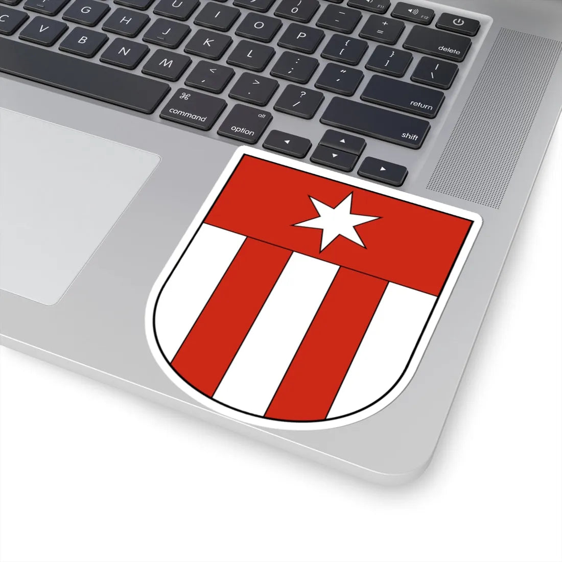 HofstettenFlüh-blazon (Switzerland) (Coat of Arms) STICKER Vinyl Kiss-Cut Decal - The Sticker Space