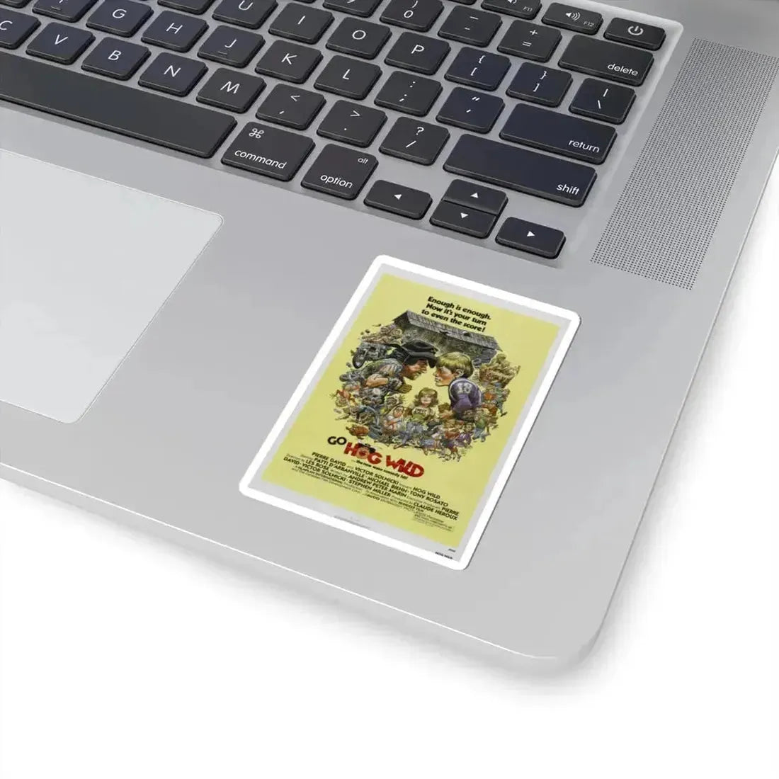 Hog Wild 1980 Movie Poster - STICKER Vinyl Kiss-Cut Decal - The Sticker Space