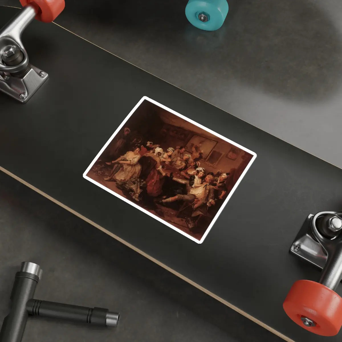 SKU:18443304196785466476 Sticker types:White Shape:Die-Cut Sizes:6" × 6"