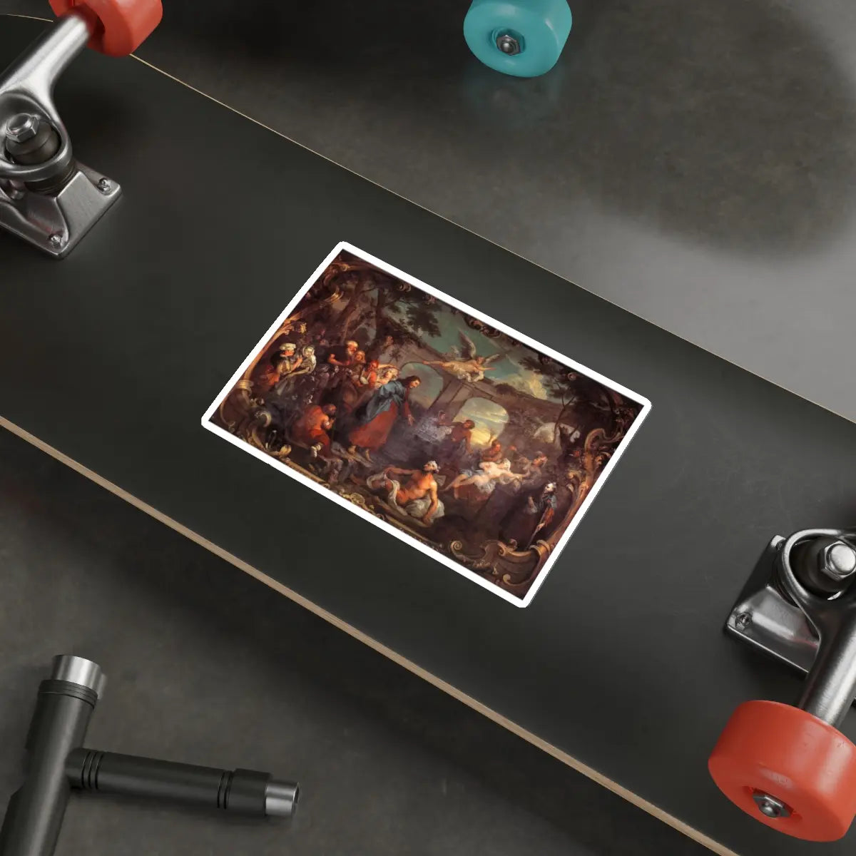 SKU:24187072196492084443 Sticker types:White Shape:Die-Cut Sizes:6" × 6"