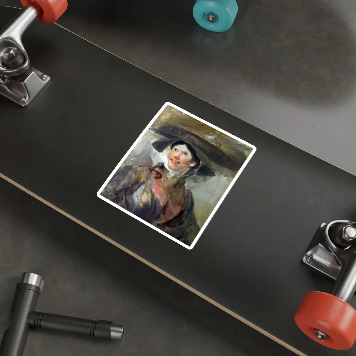 SKU:11924086175219228946 Sticker types:White Shape:Die-Cut Sizes:5" × 5"