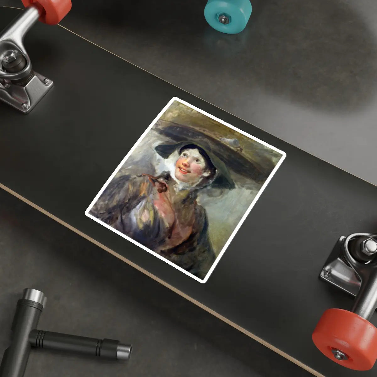 SKU:50719963014917397747 Sticker types:White Shape:Die-Cut Sizes:6" × 6"