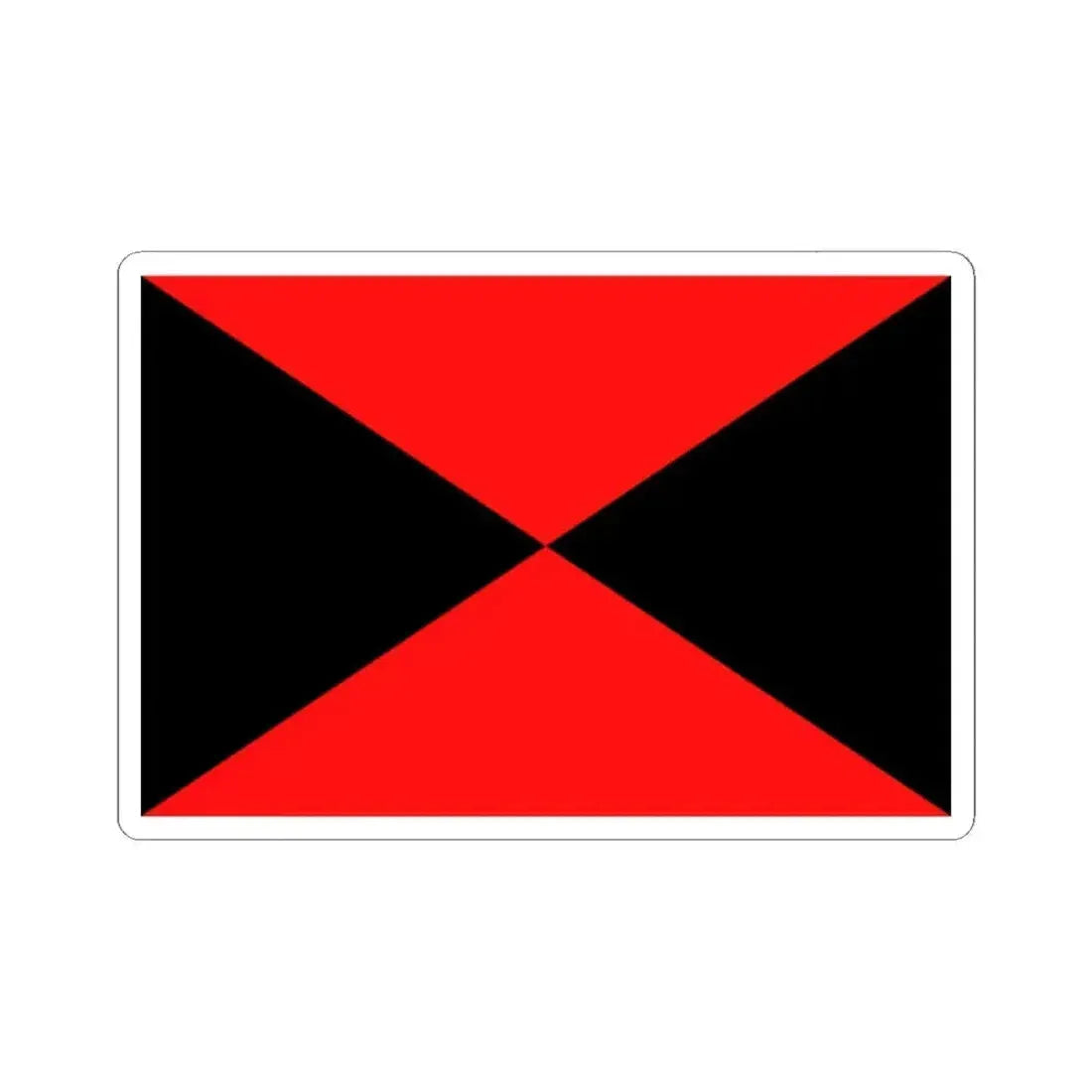 Hoifung County Peasant Association Flag (China) STICKER Vinyl Kiss-Cut Decal 2 Inch White - The Sticker Space