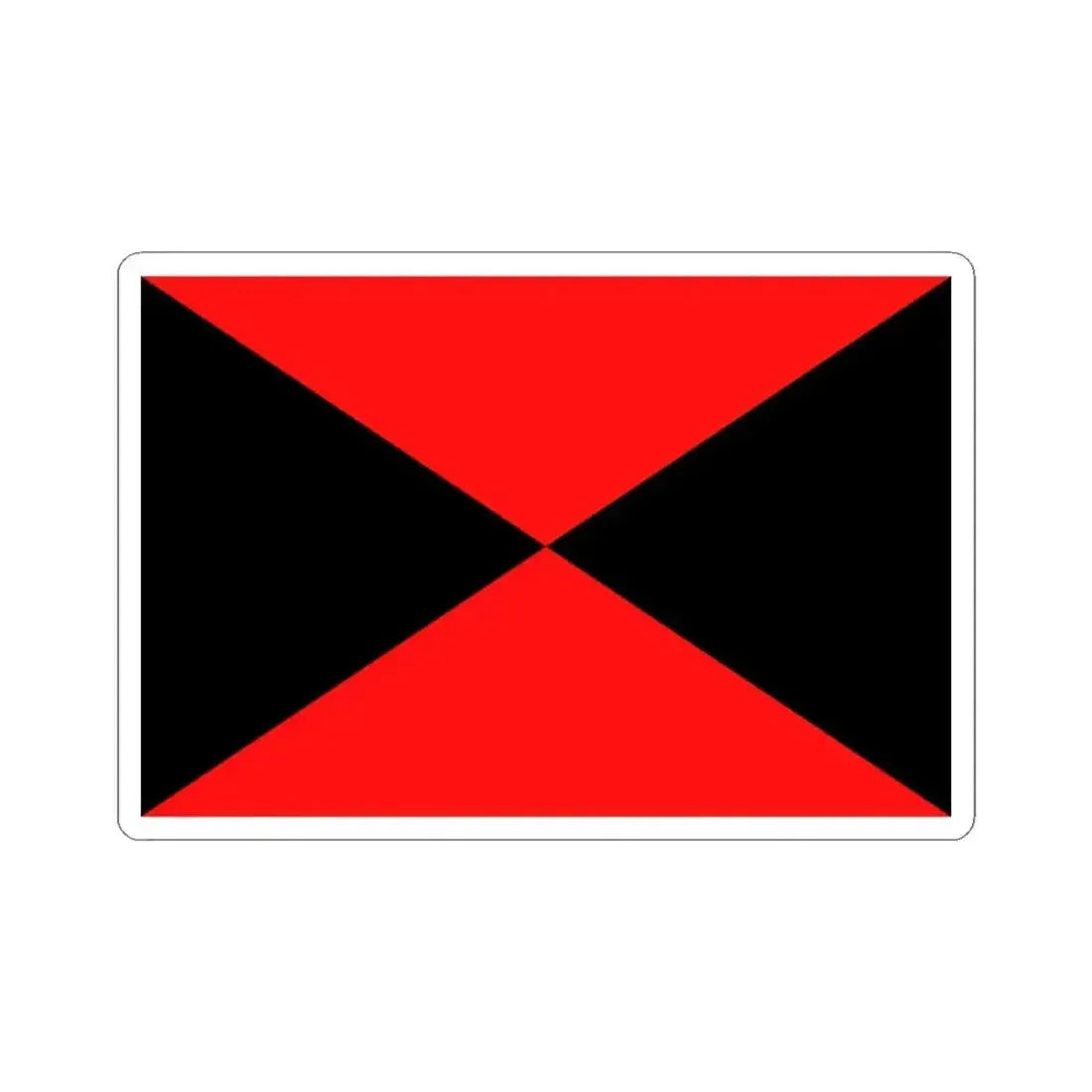 Hoifung County Peasant Association Flag (China) STICKER Vinyl Kiss-Cut Decal 3 Inch White - The Sticker Space