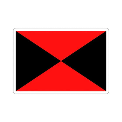 Hoifung County Peasant Association Flag (China) STICKER Vinyl Kiss-Cut Decal 3 Inch White - The Sticker Space