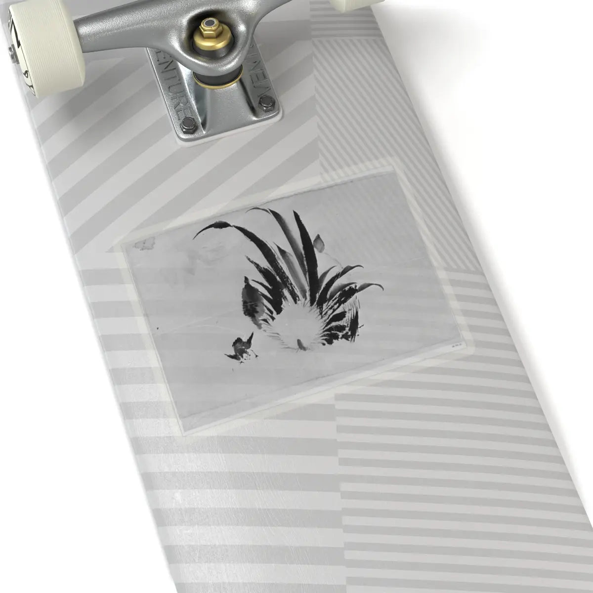Hokusai School - Rooster and Chick - 19th century - STICKER Vinyl Kiss-Cut Decal