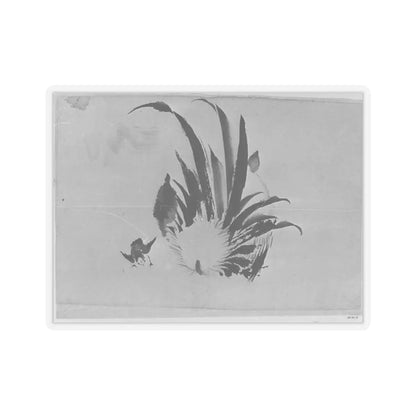Hokusai School - Rooster and Chick - 19th century - STICKER Vinyl Kiss-Cut Decal