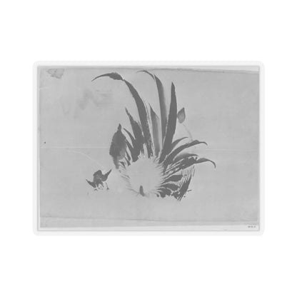 Hokusai School - Rooster and Chick - 19th century - STICKER Vinyl Kiss-Cut Decal