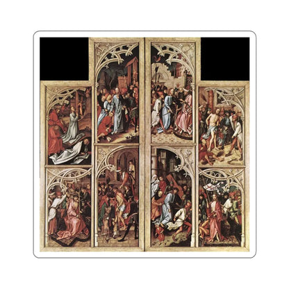 SKU:22224278362063433770 Sticker types:White Shape:Die-Cut Sizes:2" × 2"