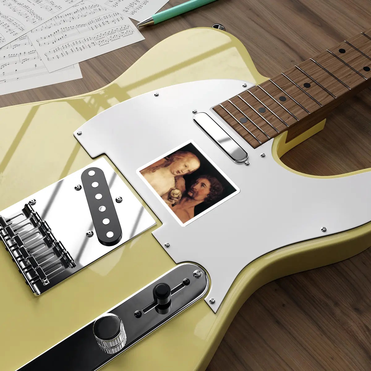 SKU:80011636050114097335 Sticker types:White Shape:Die-Cut Sizes:3" × 3"