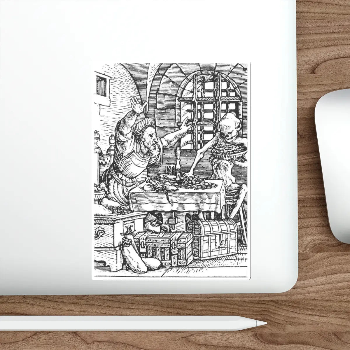 SKU:41254247885588221735 Sticker types:White Shape:Die-Cut Sizes:6" × 6"