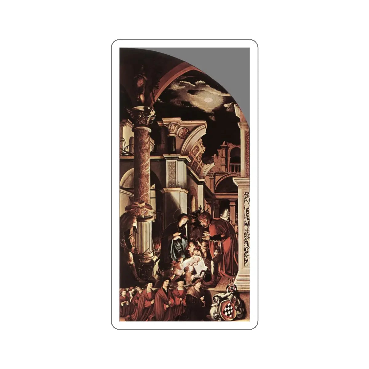 SKU:94050000993837432591 Sticker types:White Shape:Die-Cut Sizes:4" × 4"