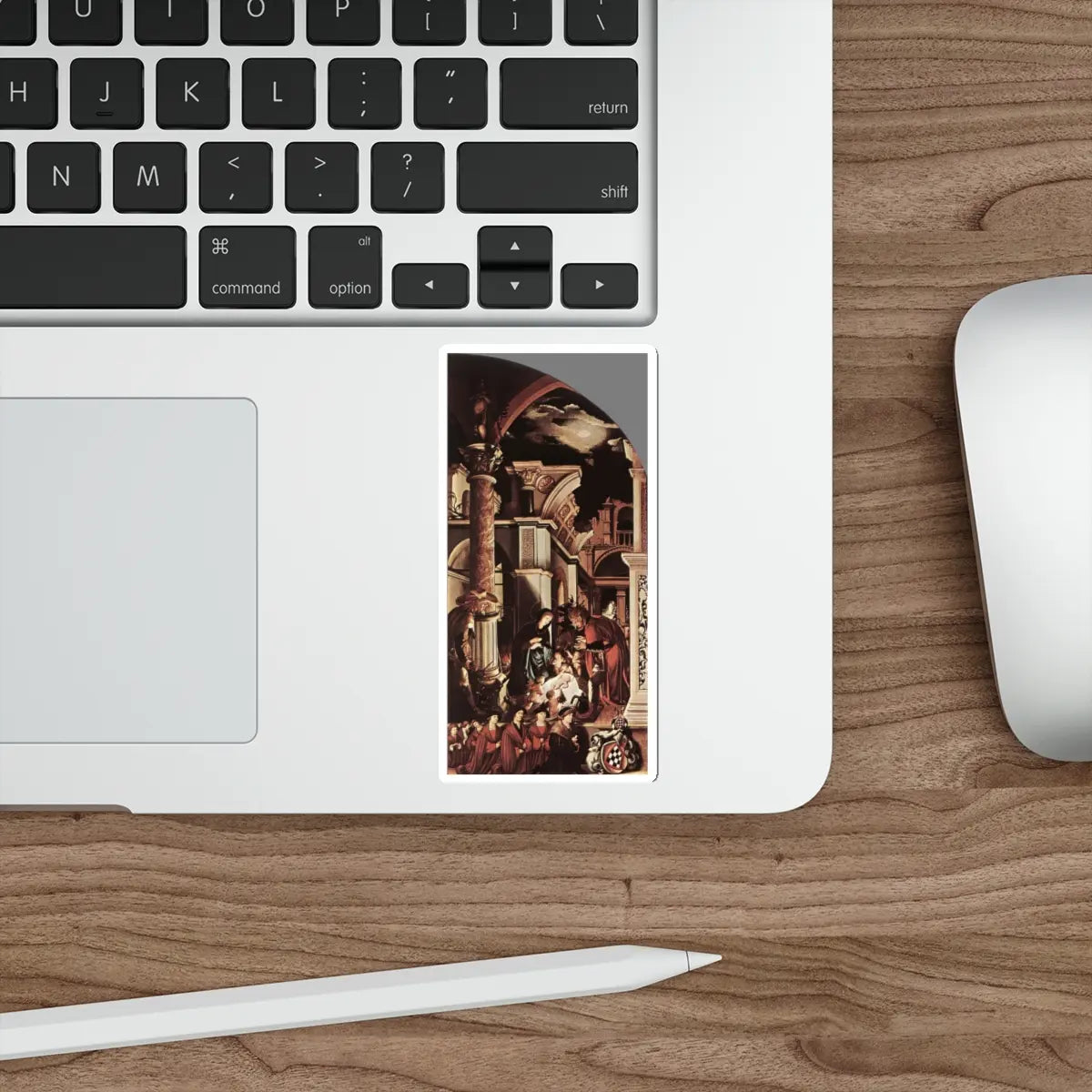 SKU:94050000993837432591 Sticker types:White Shape:Die-Cut Sizes:4" × 4"