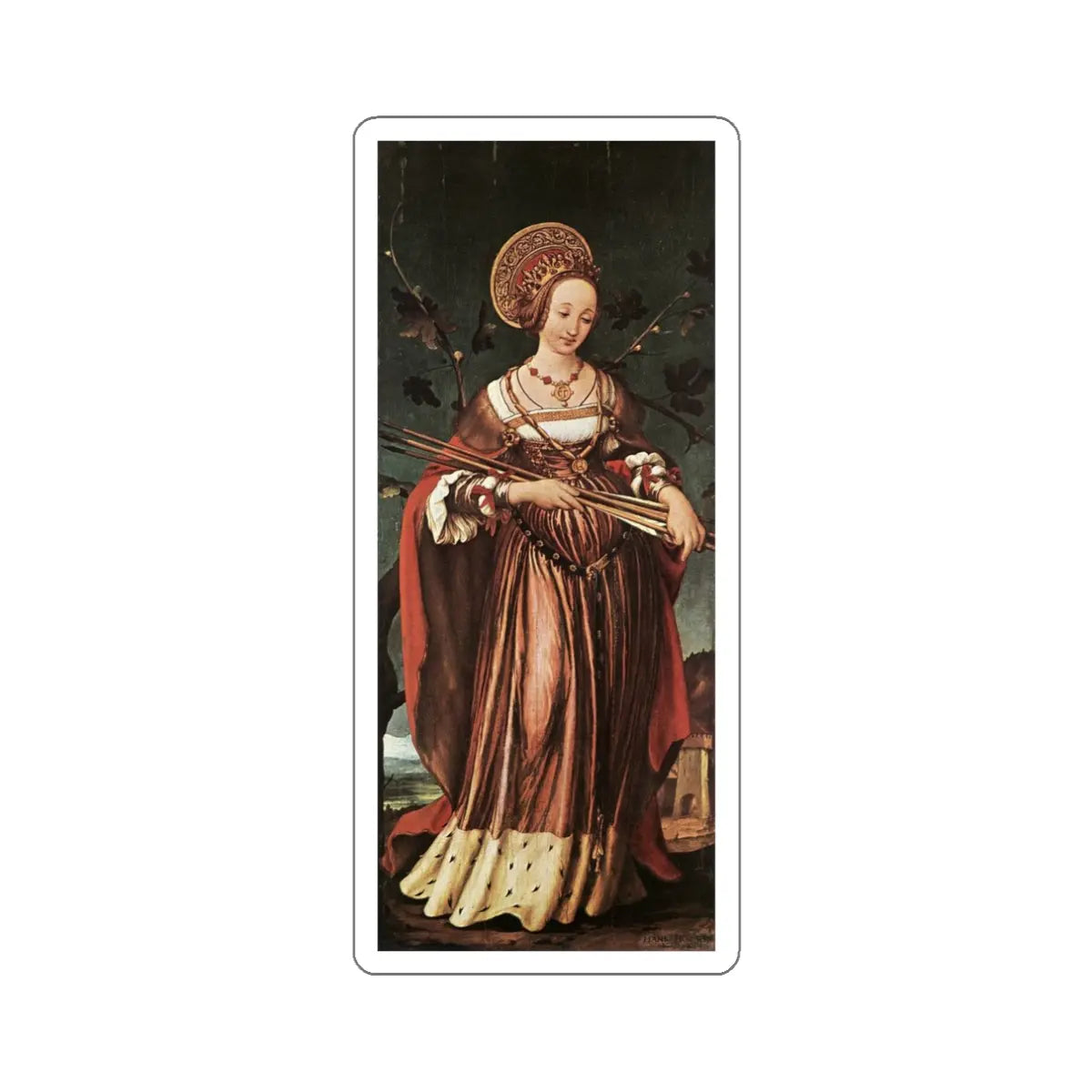 SKU:18672820386527679441 Sticker types:White Shape:Die-Cut Sizes:3" × 3"