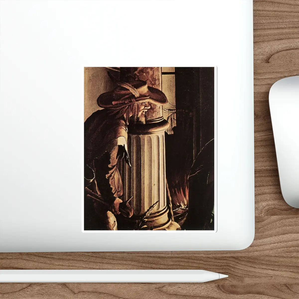 SKU:14681225337330759869 Sticker types:White Shape:Die-Cut Sizes:5" × 5"
