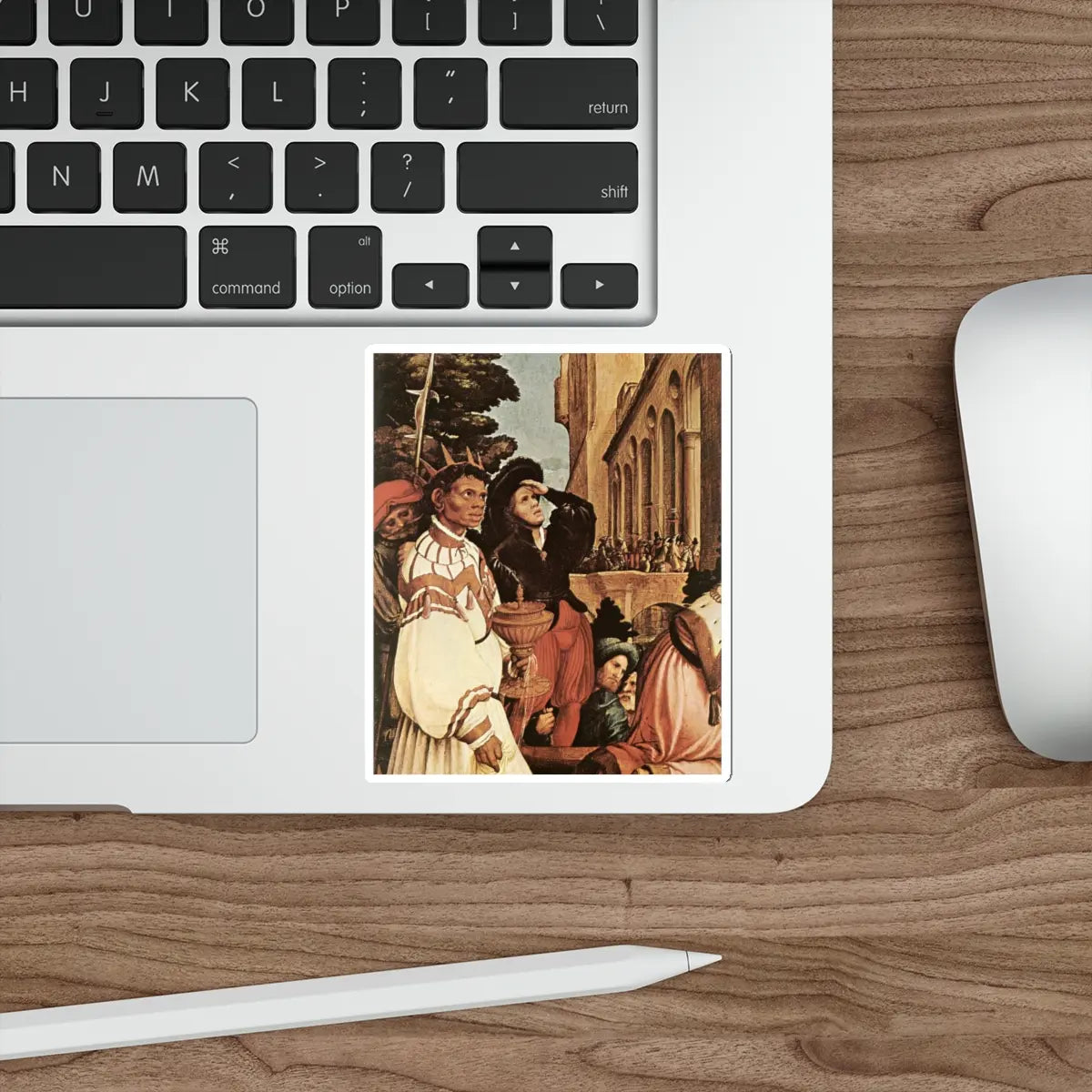 SKU:19707939569926585237 Sticker types:White Shape:Die-Cut Sizes:4" × 4"