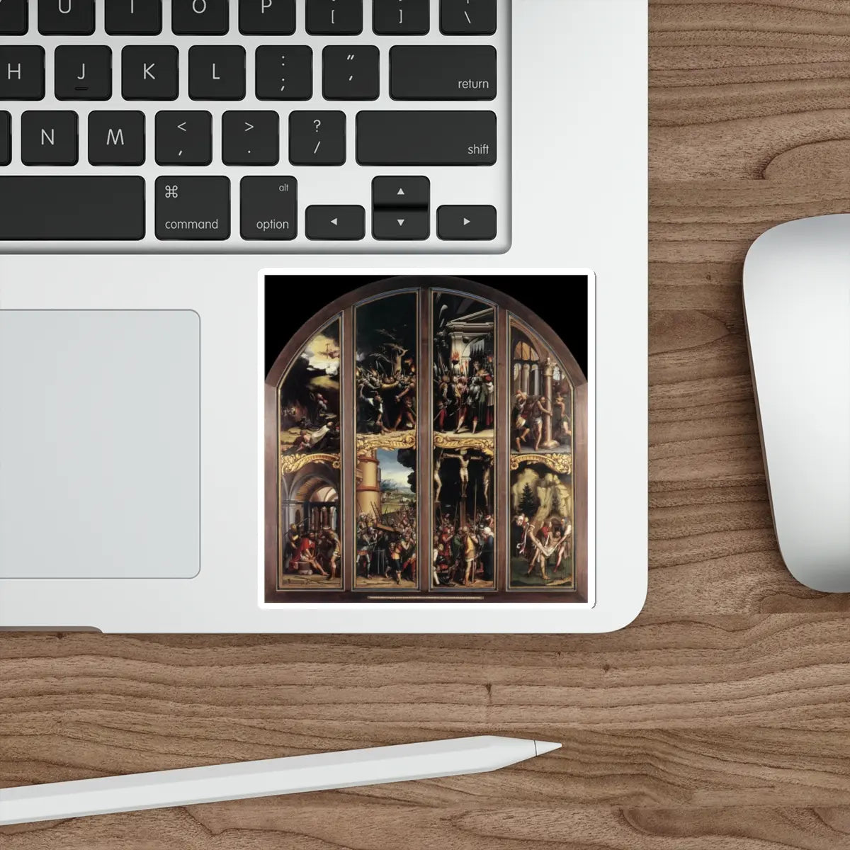 SKU:58950393472428339072 Sticker types:White Shape:Die-Cut Sizes:4" × 4"