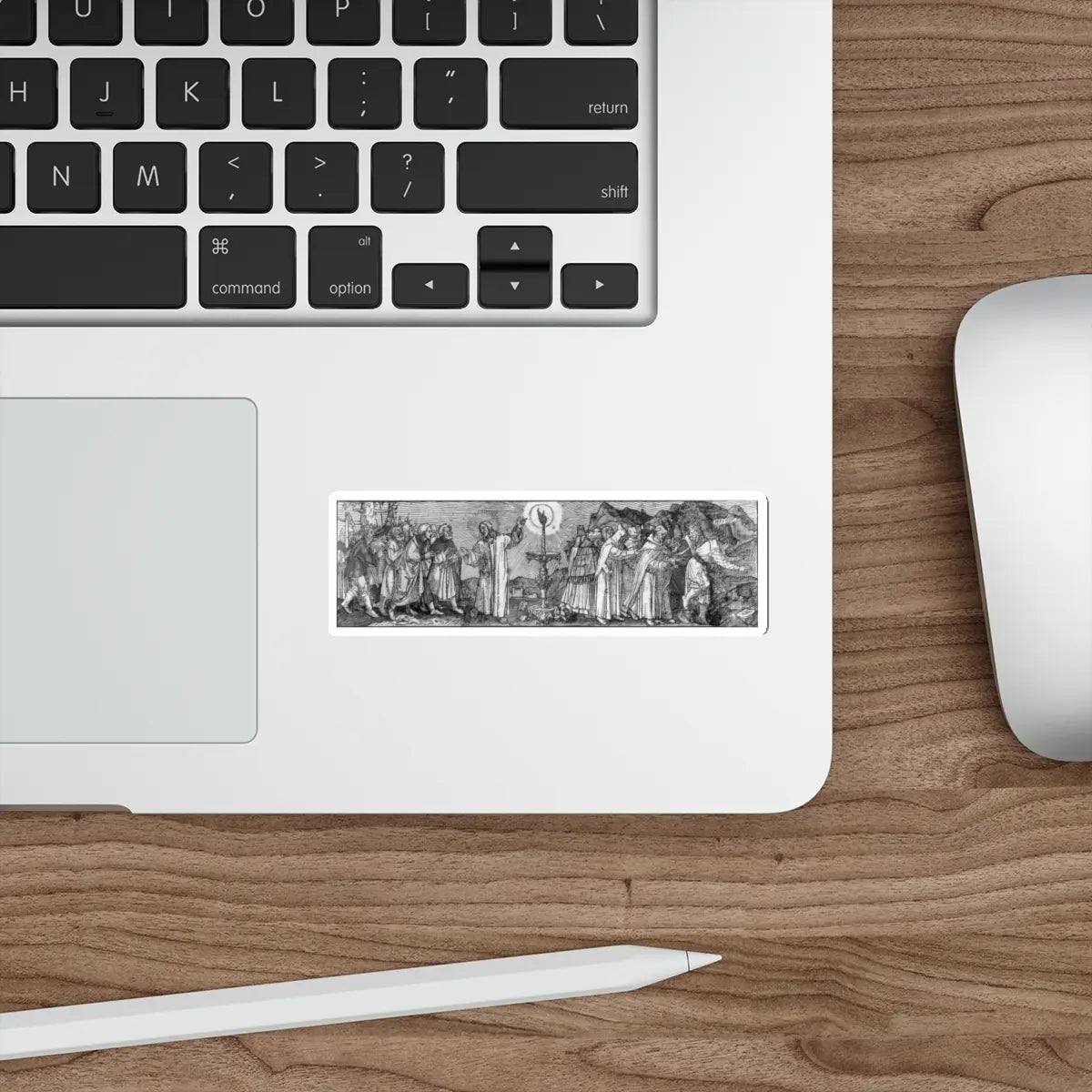 SKU:30835303709883712443 Sticker types:White Shape:Die-Cut Sizes:4" × 4"