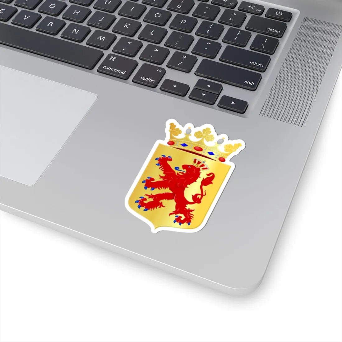 Hollands Kroon wapen (Netherlands) (Coat of Arms) STICKER Vinyl Kiss-Cut Decal - The Sticker Space