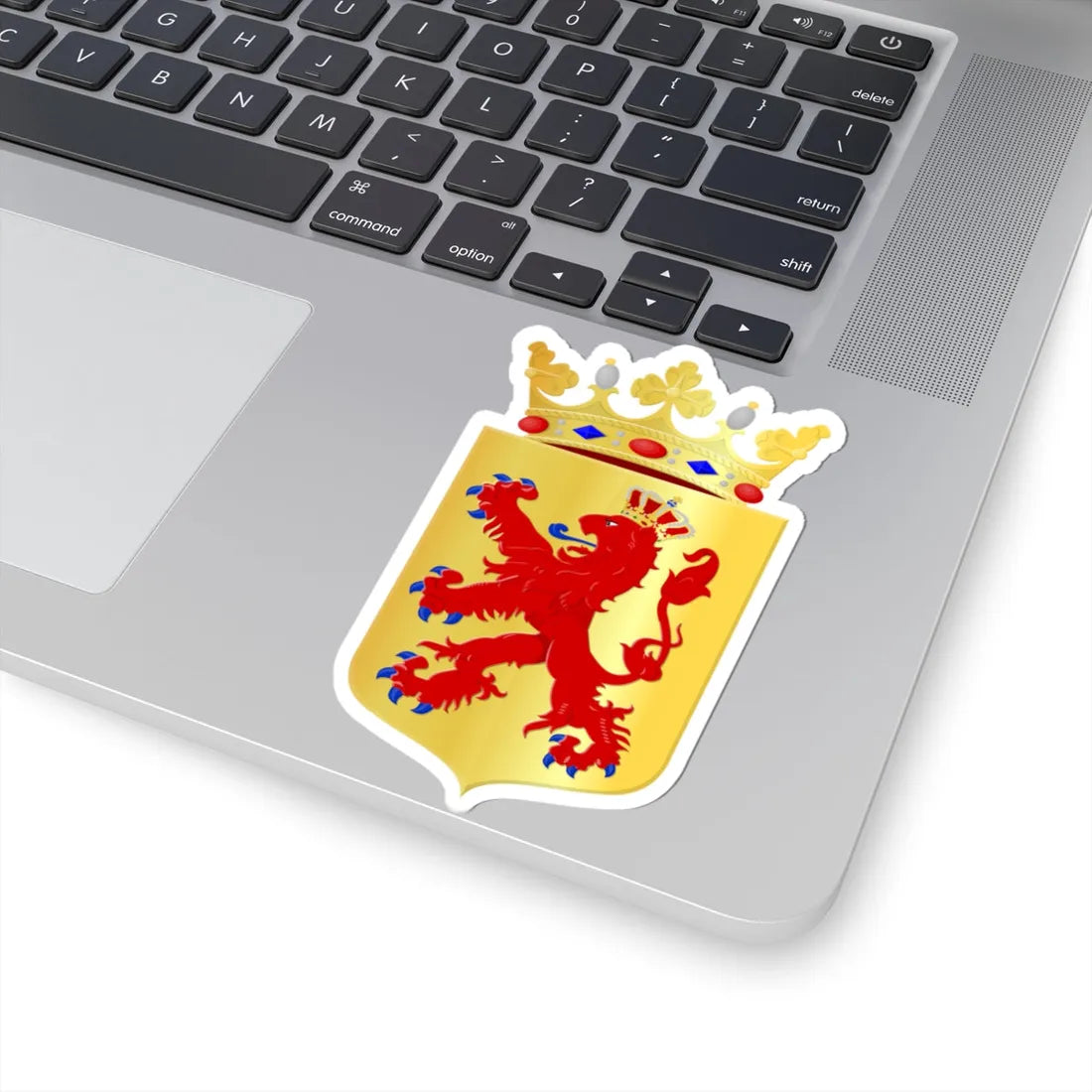 Hollands Kroon wapen (Netherlands) (Coat of Arms) STICKER Vinyl Kiss-Cut Decal - The Sticker Space