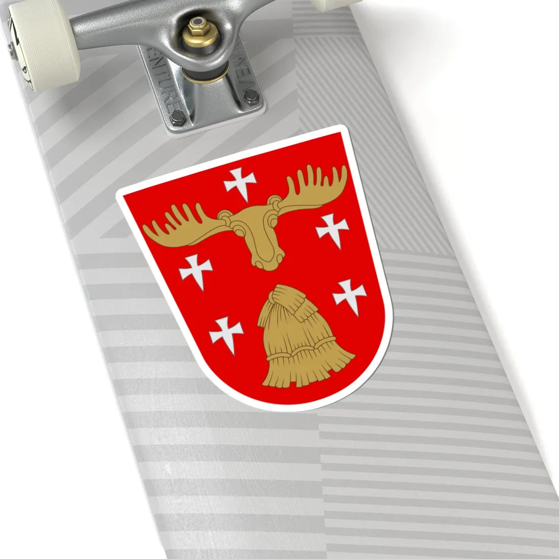 Hollola.vaakuna (Finland) (Coat of Arms) STICKER Vinyl Kiss-Cut Decal - The Sticker Space