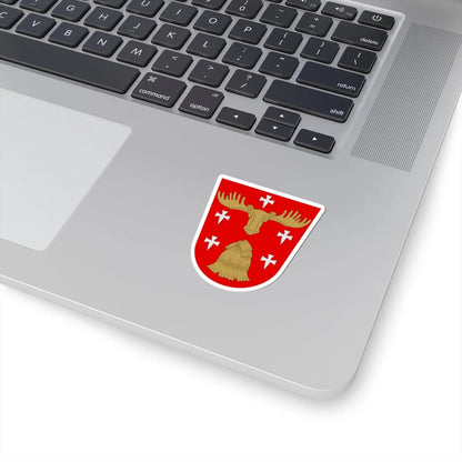 Hollola.vaakuna (Finland) (Coat of Arms) STICKER Vinyl Kiss-Cut Decal - The Sticker Space