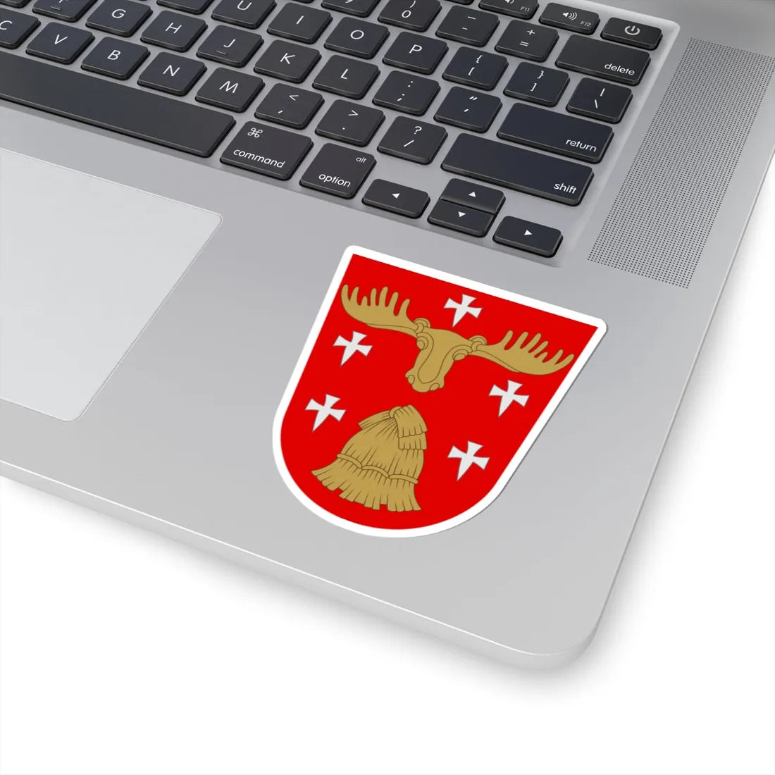 Hollola.vaakuna (Finland) (Coat of Arms) STICKER Vinyl Kiss-Cut Decal - The Sticker Space