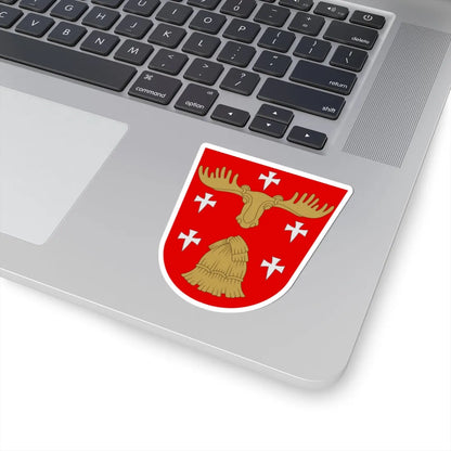 Hollola.vaakuna (Finland) (Coat of Arms) STICKER Vinyl Kiss-Cut Decal - The Sticker Space