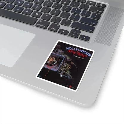 HOLLYWOOD'S NEW BLOOD 1988 Movie Poster - STICKER Vinyl Kiss-Cut Decal - The Sticker Space