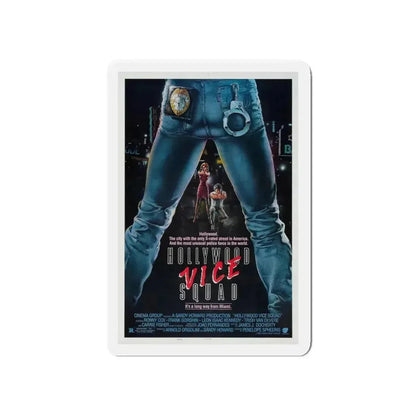 HOLLYWOOD VICE SQUAD 1986 Movie Poster - Refrigerator Magnet - The Sticker Space