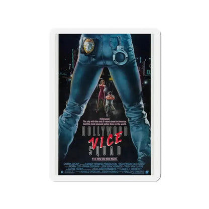 HOLLYWOOD VICE SQUAD 1986 Movie Poster - Refrigerator Magnet - The Sticker Space