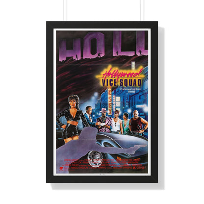 HOLLYWOOD VICE SQUAD (3) 1986 - Framed Movie Poster-20" x 30"-The Sticker Space