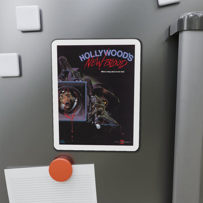 HOLLYWOOD'S NEW BLOOD 1988 Movie Poster - Die-Cut Magnet-The Sticker Space