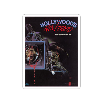 HOLLYWOOD'S NEW BLOOD 1988 Movie Poster STICKER Vinyl Die-Cut Decal-3 Inch-The Sticker Space